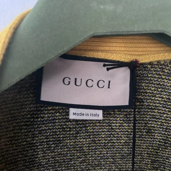 Gucci GG-Skunk wool cardigan - Picture 3 of 6